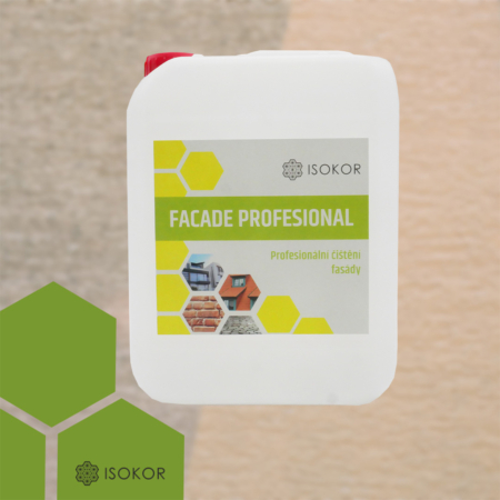 Isokor Facade Professional - Čistič biologicky znečištěné fasády