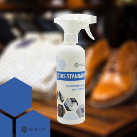 Isokor LOTOS Standard - Impregnace oděvů a obuvi, textilií a kůže