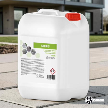 Isokor CP – Koncentrovaný čistič na betonové a keramické dlažby