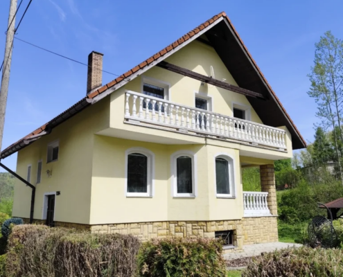 Výsledek obnovy fasády po revitalizaci